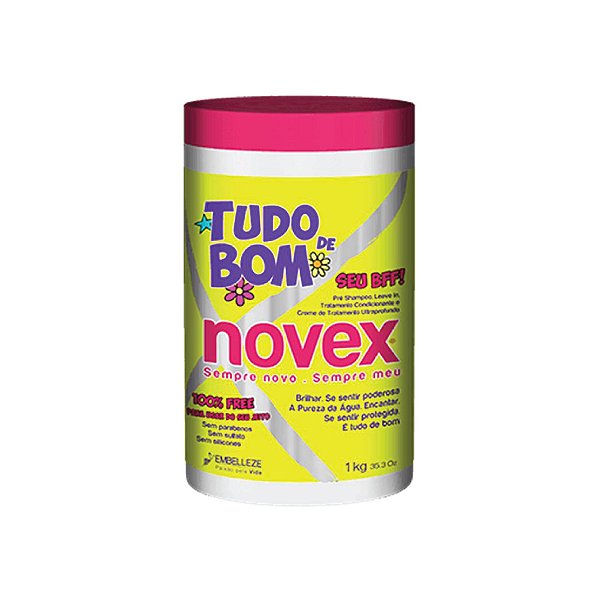 Creme para Tratamento Novex Tudo de Bom 1kg