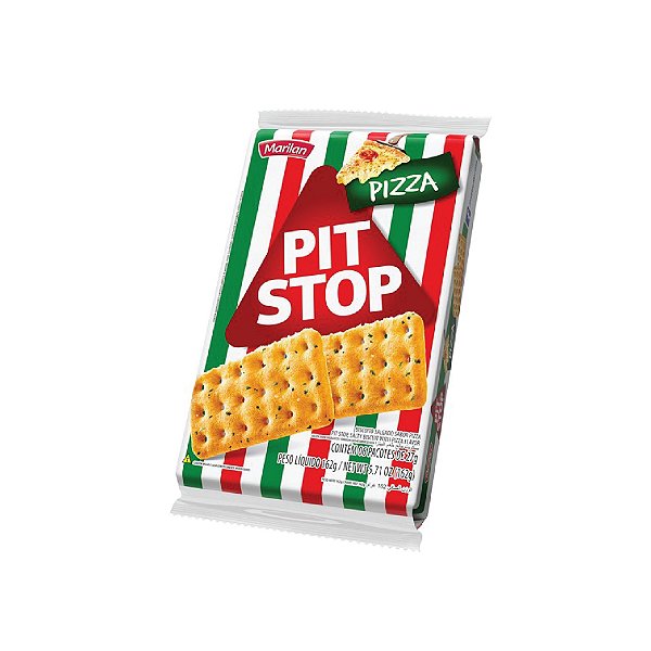 Biscoito Marilan Pit Stop Pizza 162g