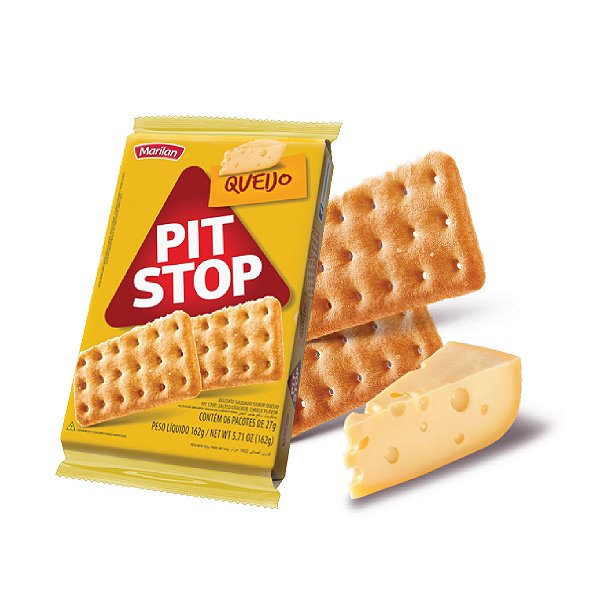 Biscoito Marilan Pit Stop Queijo 162g