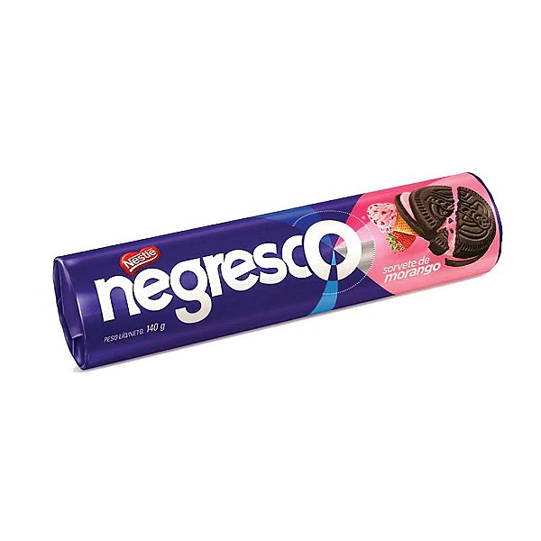 Biscoito Nestlé Negresco Soverte de Morango 140g