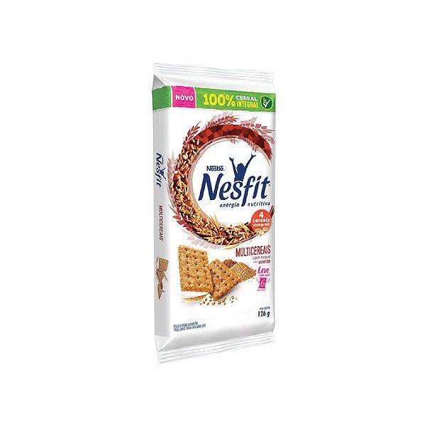 Biscoito Nestlé Nesfit Multicereais 126g