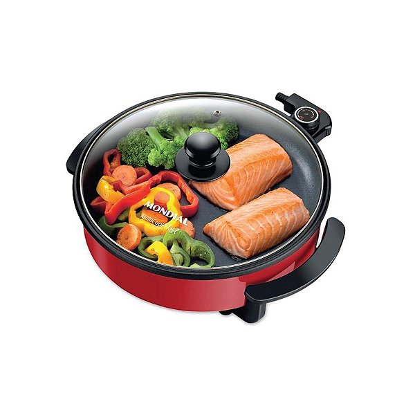 Panela Elétrica Redonda Mondial PE-28 220v