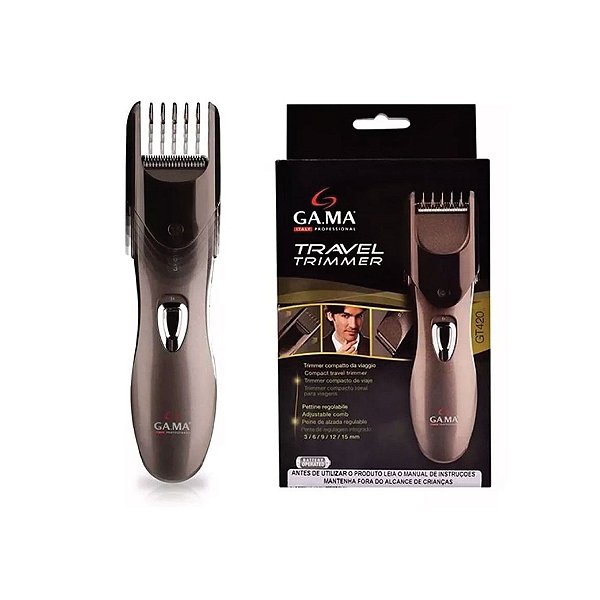 Aparador de Pelo Gama Travel GT 420 A Pilha