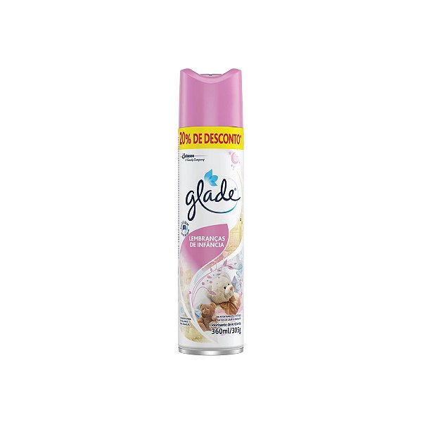 Odorizante de Ambiente Glade 360ml 20% de Desconto