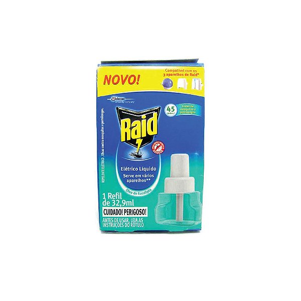 Inseticida Raid Refil 45 Noites 32,9ml