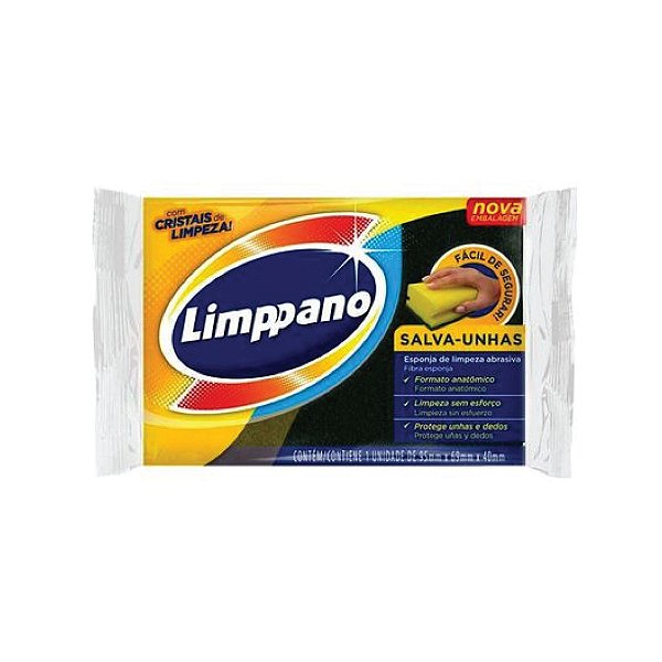 Esponja Limppano Abrasiva Salva Unhas