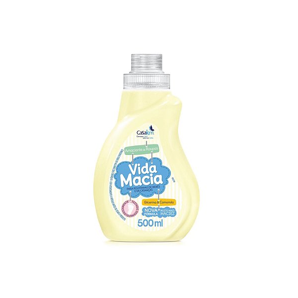 Amaciante Vida Macia Glicerina&Camomila 500ml