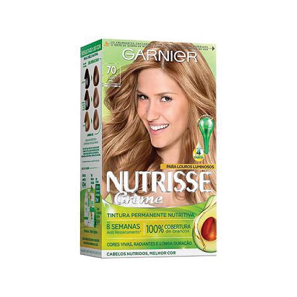 Kit Coloração Nutrisse 70 Louro Natural