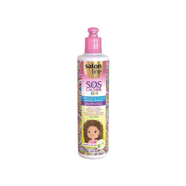 Ativador de Cachos Salon Line SOS Kids 300ml