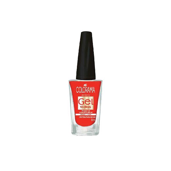 Esmalte Colorama Gel Vestida Pra Matar 8ml