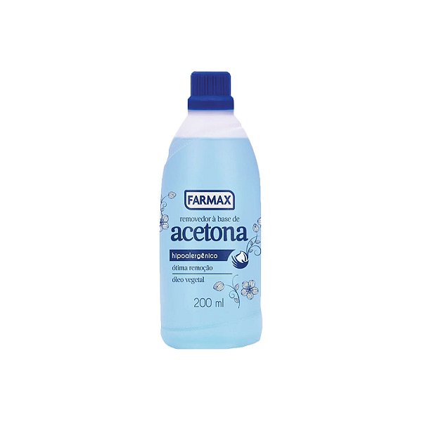 Removedor À Base de Acetona Farmax 200ml