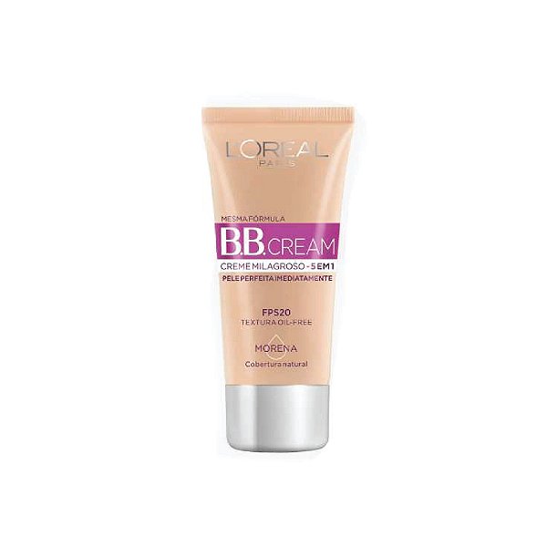 Base B.B. Cream Loreal 5 em 1 Fps20 Morena 30ml
