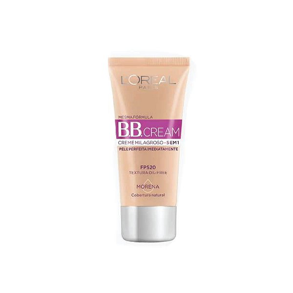 Base B.B. Cream Loreal 5 em 1 Fps20 Morena 30ml