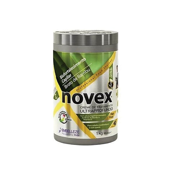 Creme de  Tratamento Novex Broto de Bambu 1kg