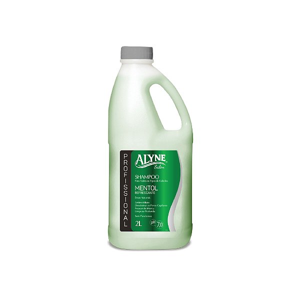 Shampoo Alyne Mentol Refrescante 2L