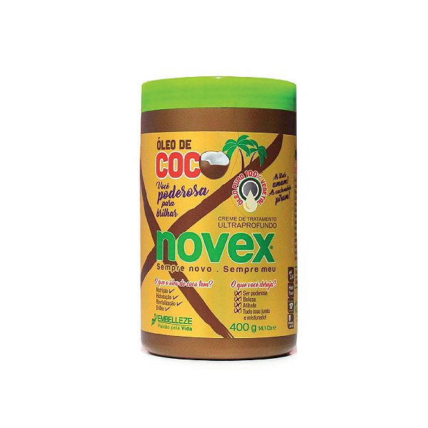 Creme de Tratamento Novex Óleo de Coco 400g