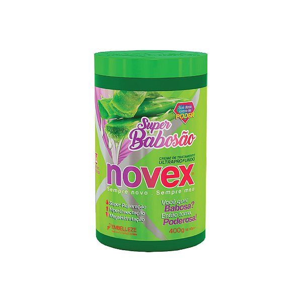 Creme de Tratamento Novex Super Babosão 400g