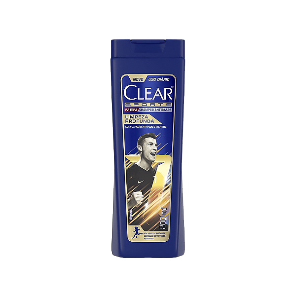 Shampoo Clear Men Anticaspa Limpeza Profunda 200ML