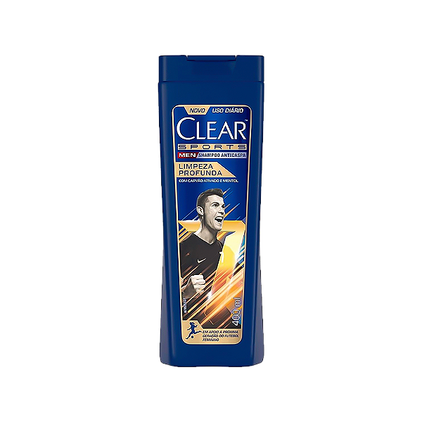 Shampoo Clear Men Anticaspa Limpeza Profunda 400ML