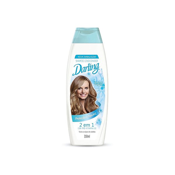 Shampoo Darling 2 em 1 Proteção e Maciez 350ml