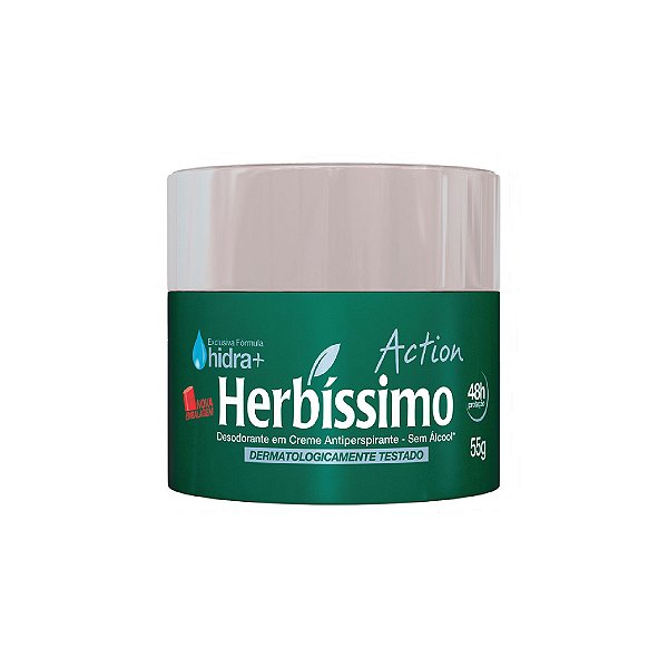 Desodorante Creme HerbÍssimo  Action 55g