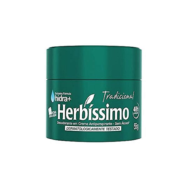 Desodorante Creme HerbÍssimo Tradicional 55g