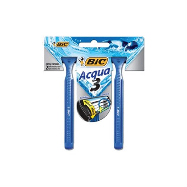 Aparelho de Barbear Bic Acqua 3 C/2