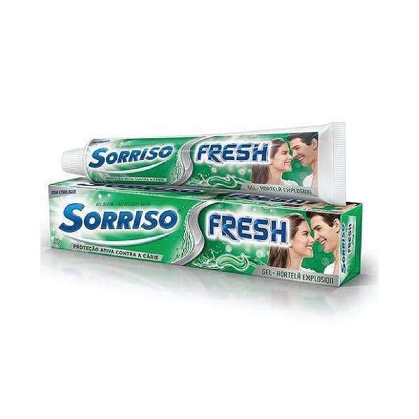 Gel Dental Sorriso Fresh Hortelã 90g