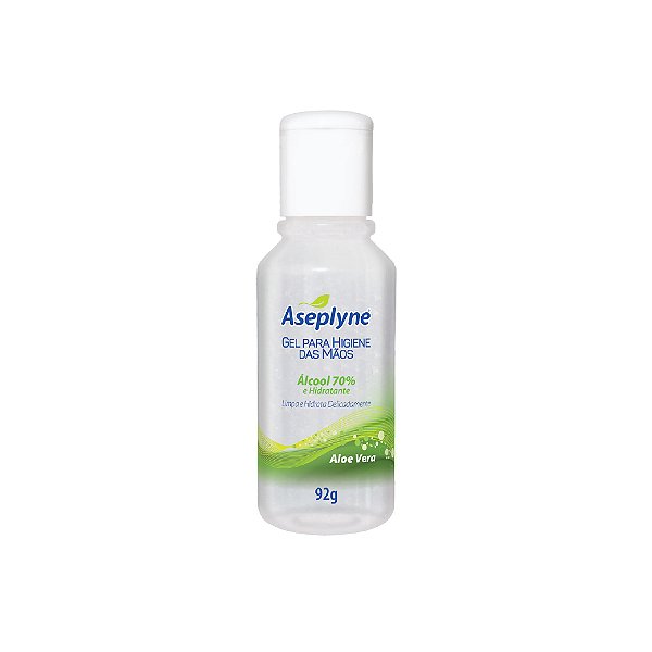 Álcool Gel Aseplyne Aloe Vera Para Mãos 92g