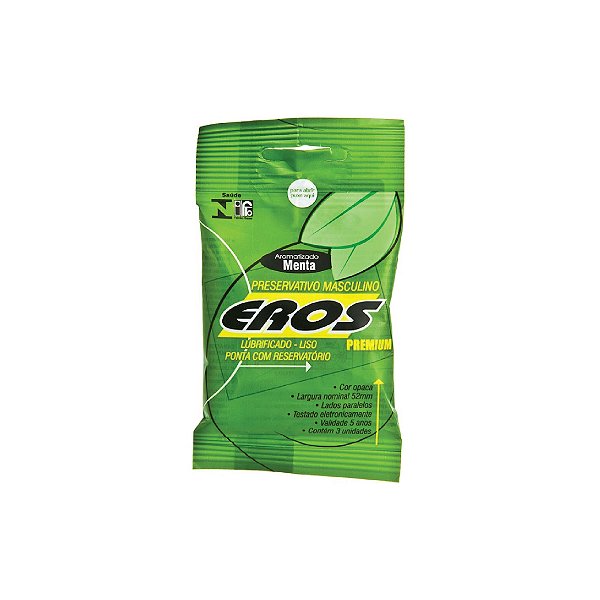 Preservativo Eros Menta C/3