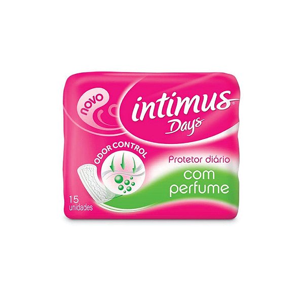 Protetor Diário Intimus Days Com Perfume Sem Abas C/15