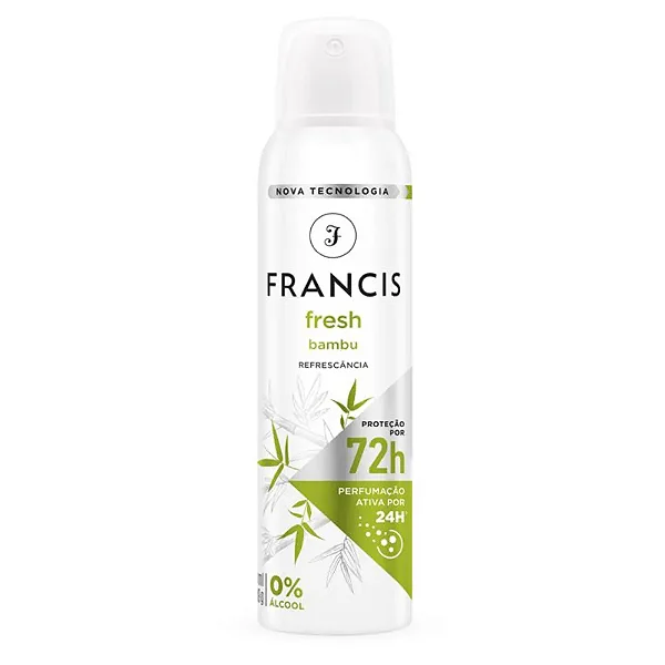 Desodorante Aerosol Francis Fresh Bambu 150ml