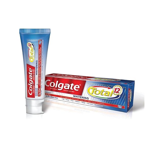 Creme Dental Colgate Total 12 Whitening 140g