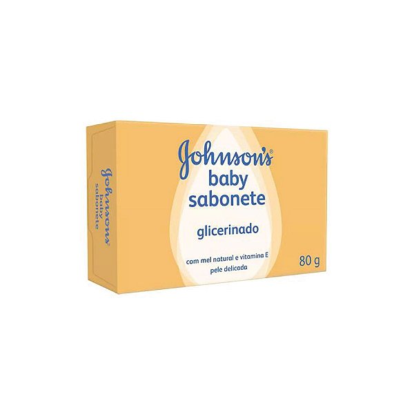 Sabonete Johnsons Baby Glicerinado 80g