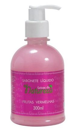 Sabonete Líquido Seivas da Natureza Frutas Vermelhas 300ml