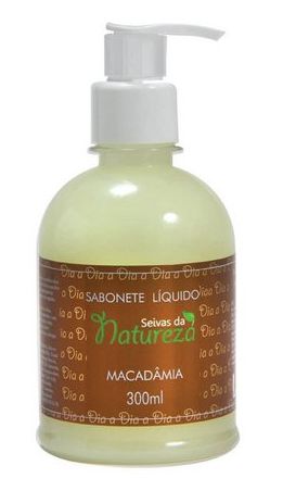 Sabonete Líquido Seivas da Natureza Macadâmia 300ml