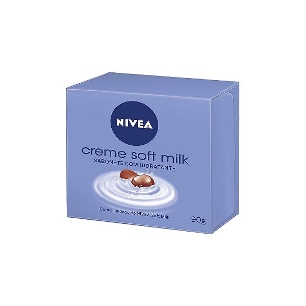 Sabonete Nivea Creme Soft Milk 90g
