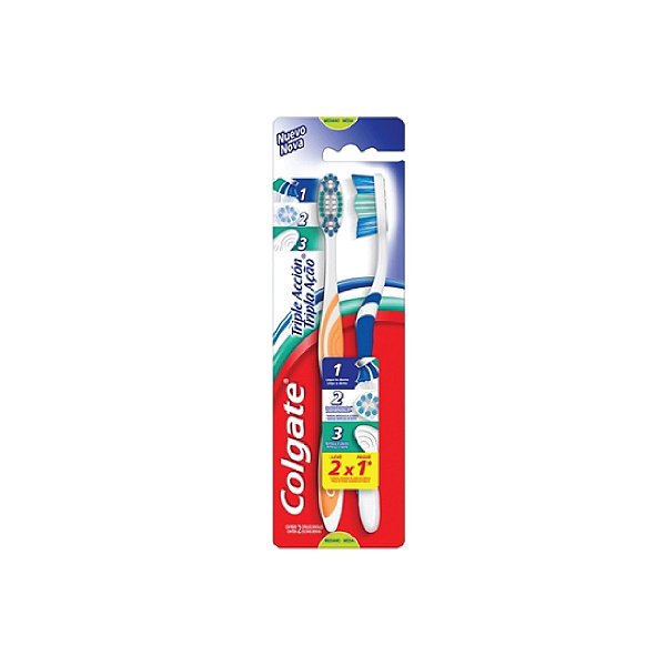 Escova Dental Colgate Tripla Ação Leve 2 Pague 1