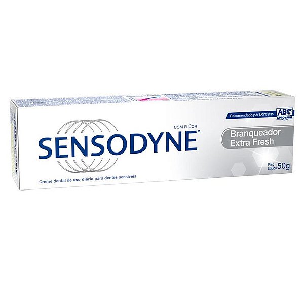 Creme Dental Sensodyne Branqueador Extra Fresh 50g