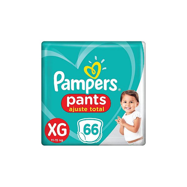 Fralda Descartável Pampers Pants XG C/66