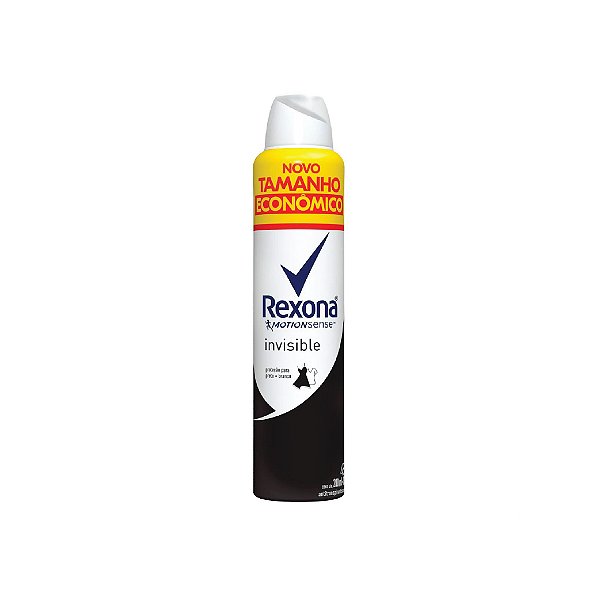 Desodorante Aerosol Rexona Invisible Tamanho Econômico 200ml