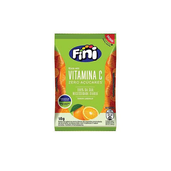 Bala Fini Diet Vitamina C Natural Sweets 18g