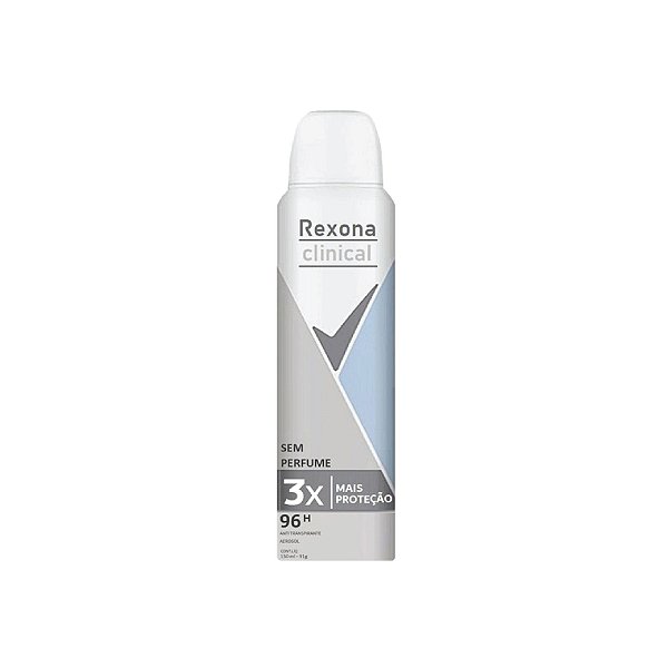 Desodorante Aerosol Rexona Clinical Sem Perfume 150ml