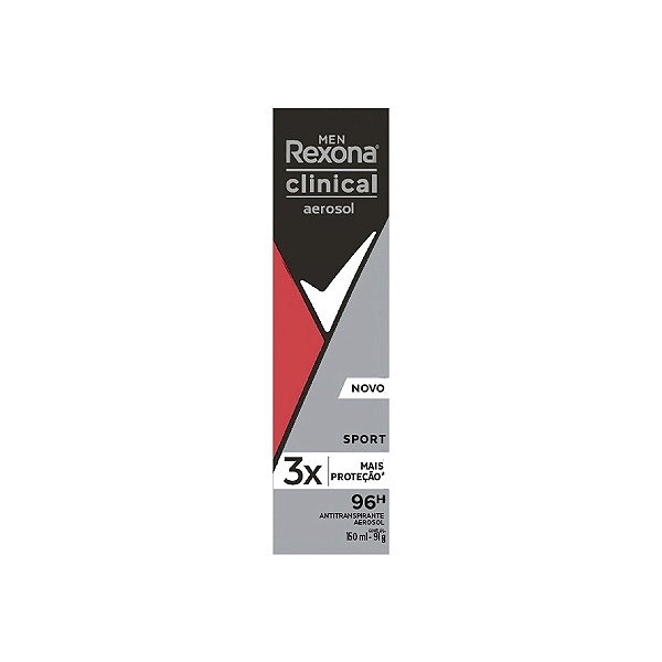 Desodorante Antitranspirante Aerosol Rexona Clinical Classic 150ml