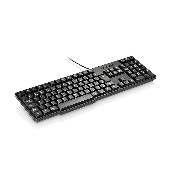 Teclado Multilaser Slim Sem Marca TC204 - Preto