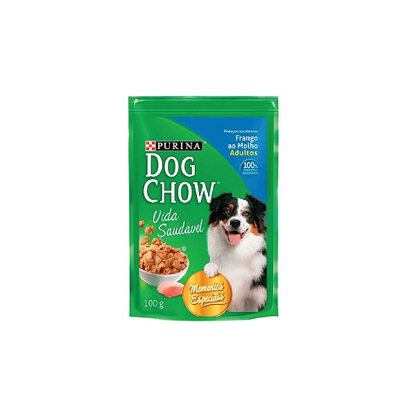 Ração Dog Chow Frango ao Molho 100g