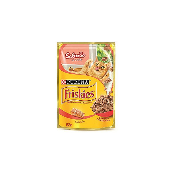 Ração Friskies Sachê Salmão 85g