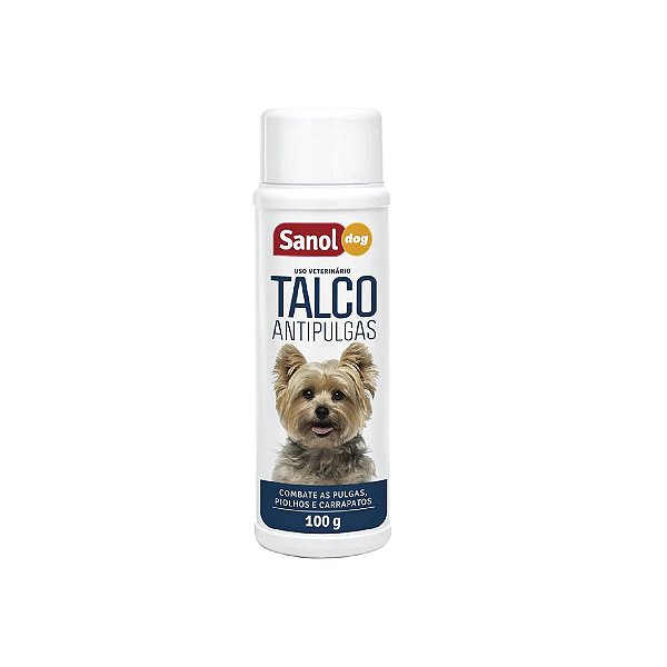 Talco Antipulgas Sanol Dog 100g