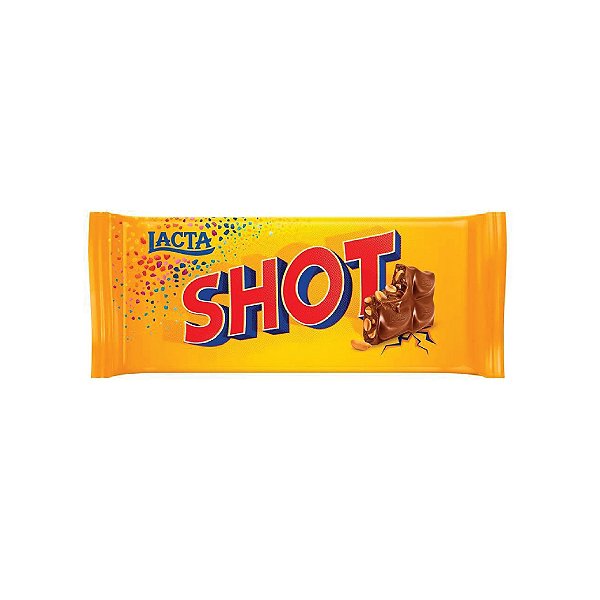 Barra de Chocolate Lacta Shot 90g
