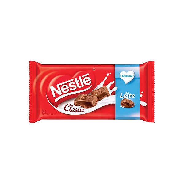 Barra de Chocolate Nestle ao Leite 90g